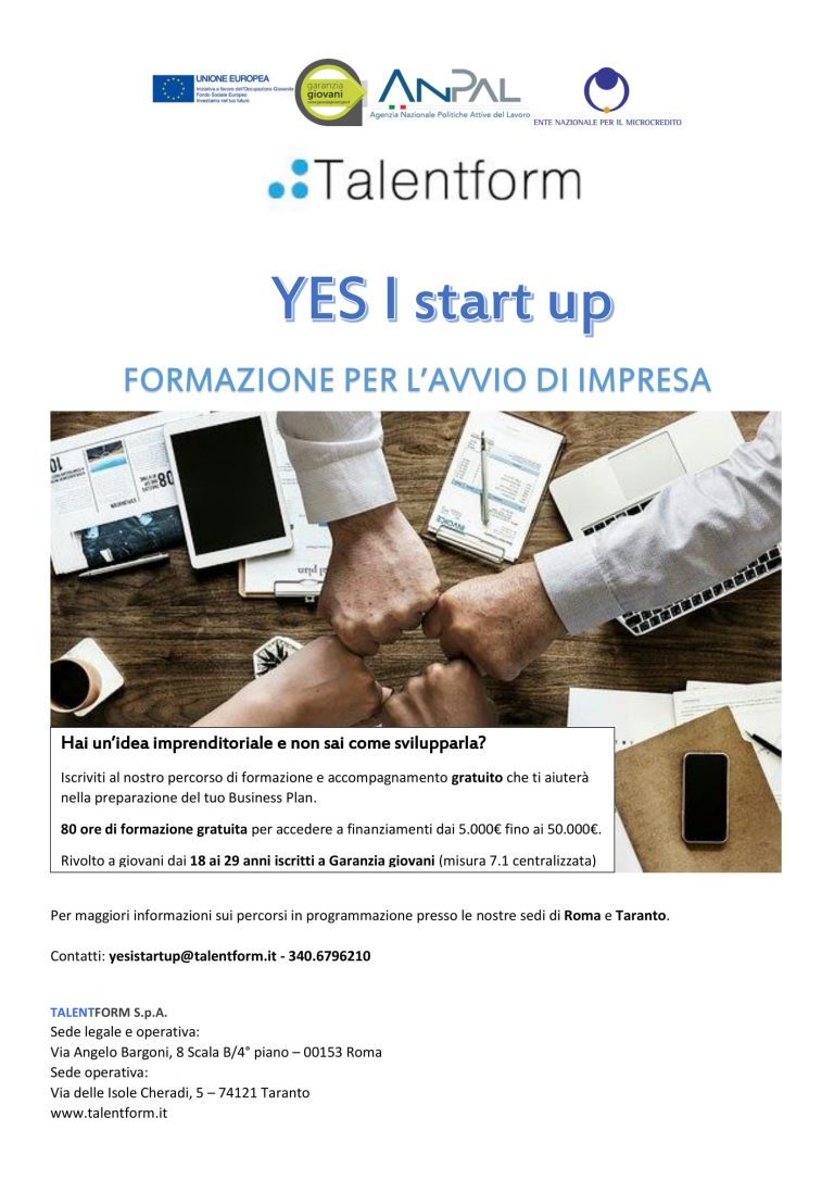 Locandina YISU Talentform 1