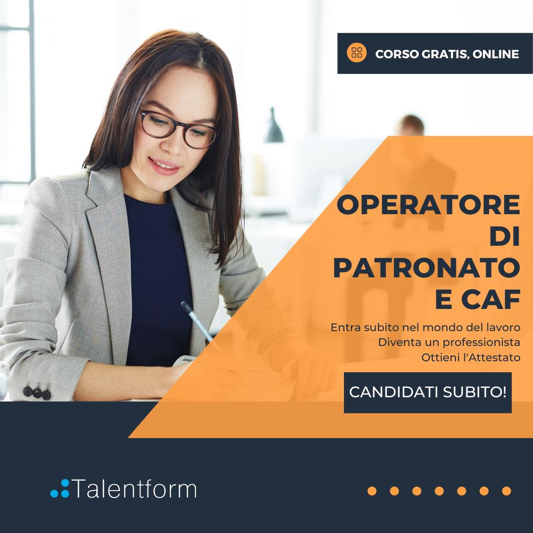 Operatore di Patronato e CAF 3