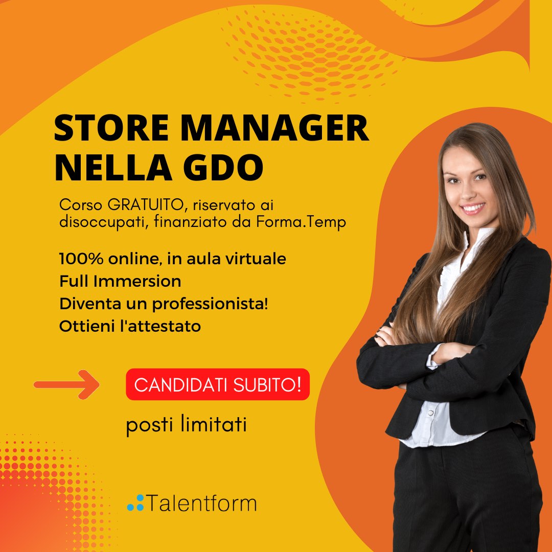 Store Manager nella GDO 1