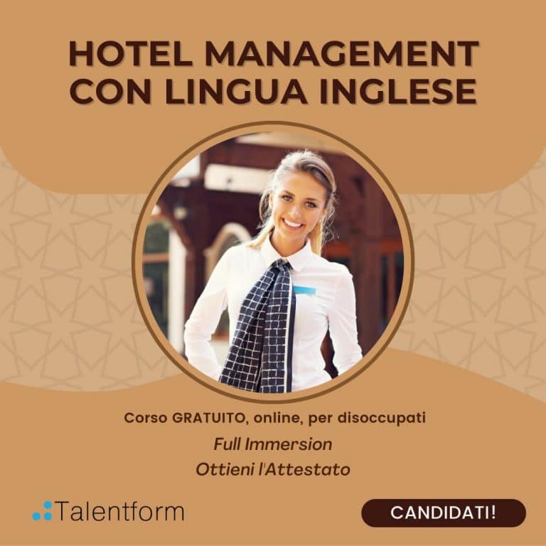 Hotel Management con Lingua Inglese4