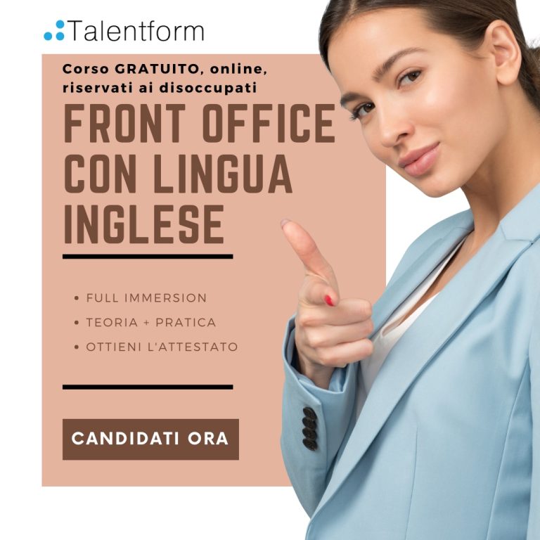 Front Office con Lingua Inglese 3