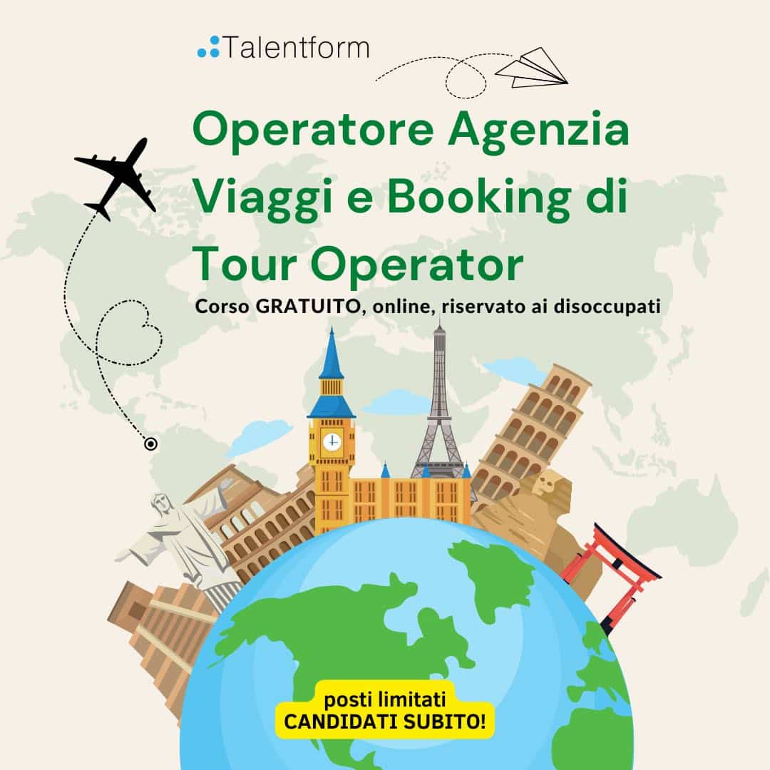 Operatore Agenzia Viaggi e Booking di Tour Operator