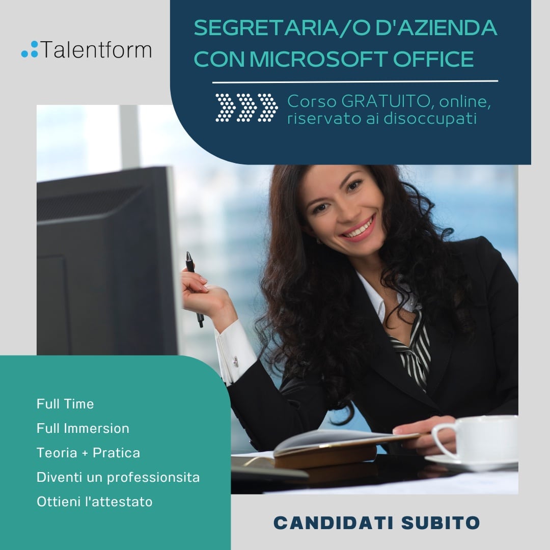 Segretariao dAzienda con Microsoft Office2