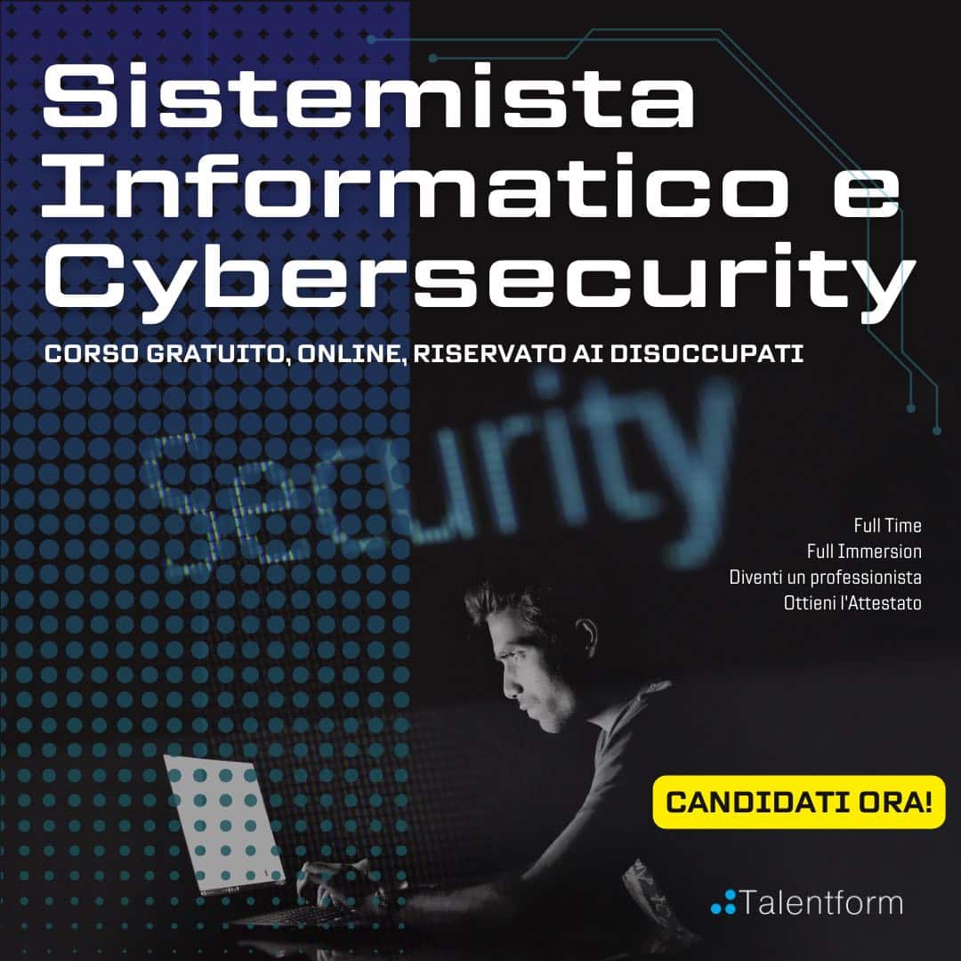 Sistemista Informatico e Cybersecurity2