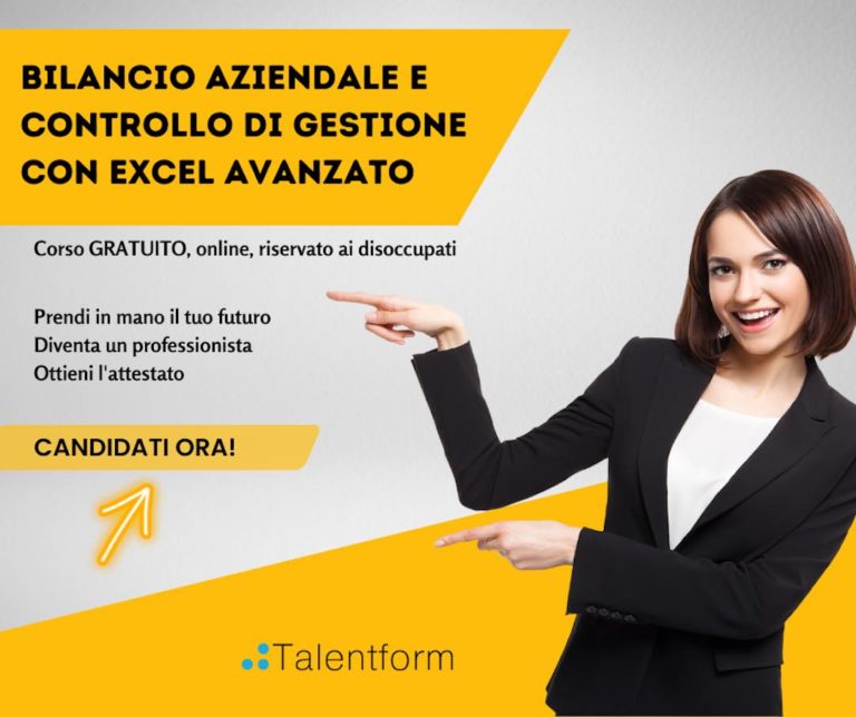 Bilancio Aziendale e Controllo di Gestione con Excel Avanzato2