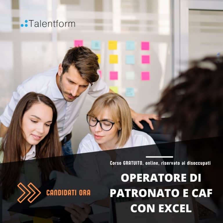Operatore di Patronato e CAF con Excel
