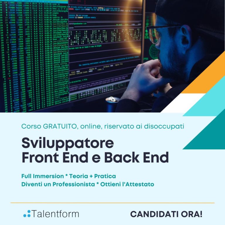 Sviluppatore Front End e Back End2