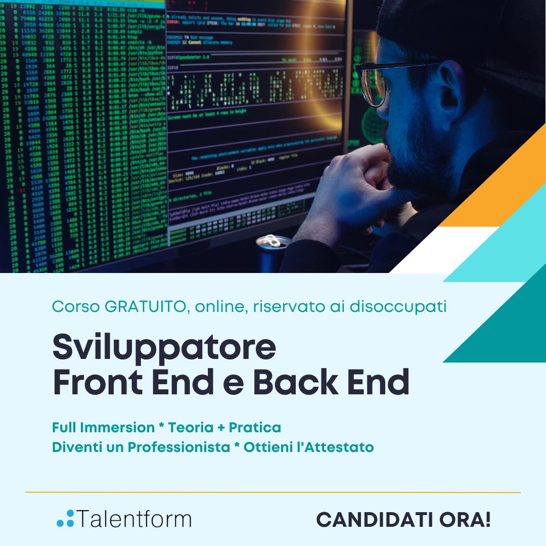 Sviluppatore Front End e Back End2