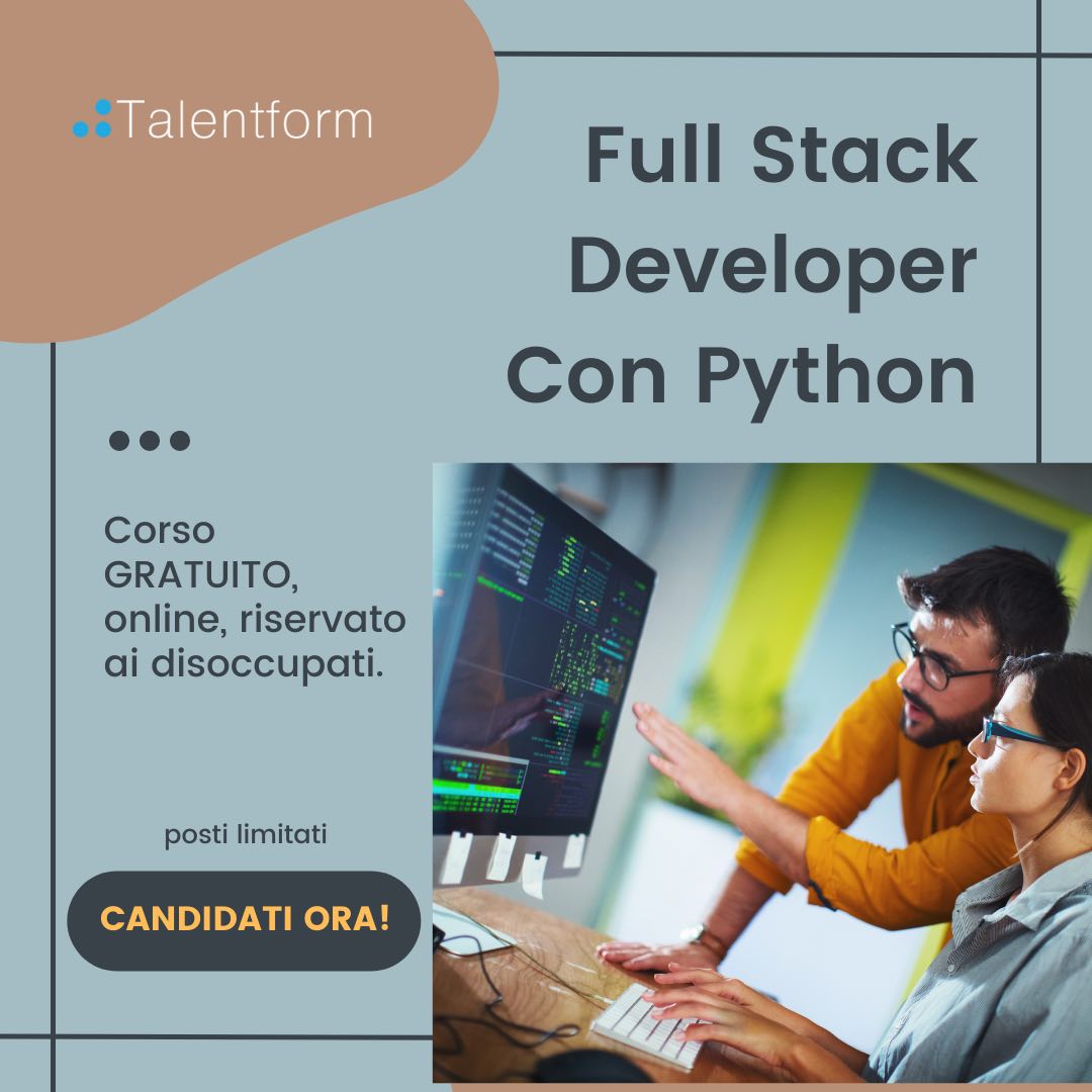 Full Stack Developer Con Python10