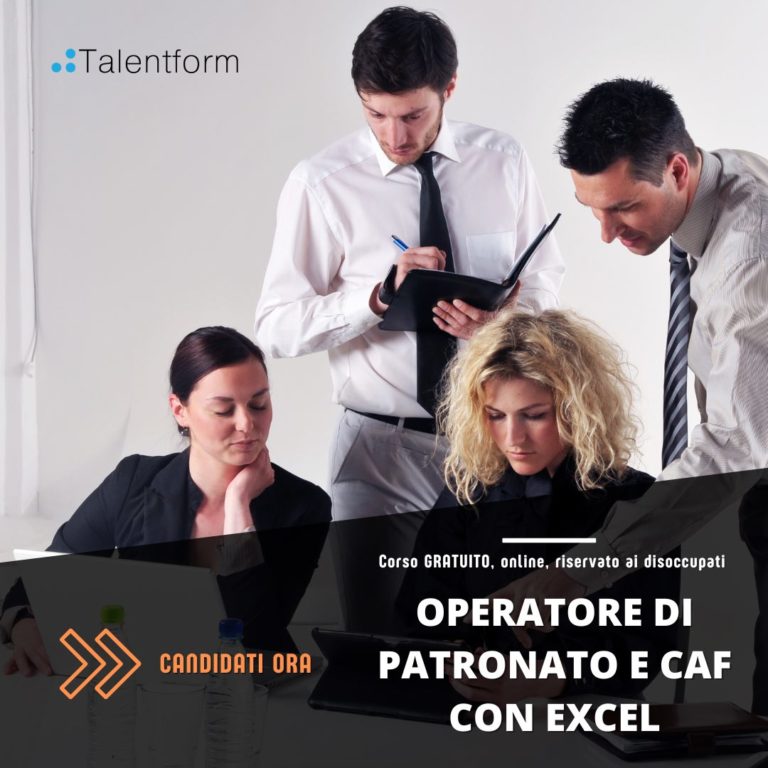 Operatore di Patronato e CAF con Excel2