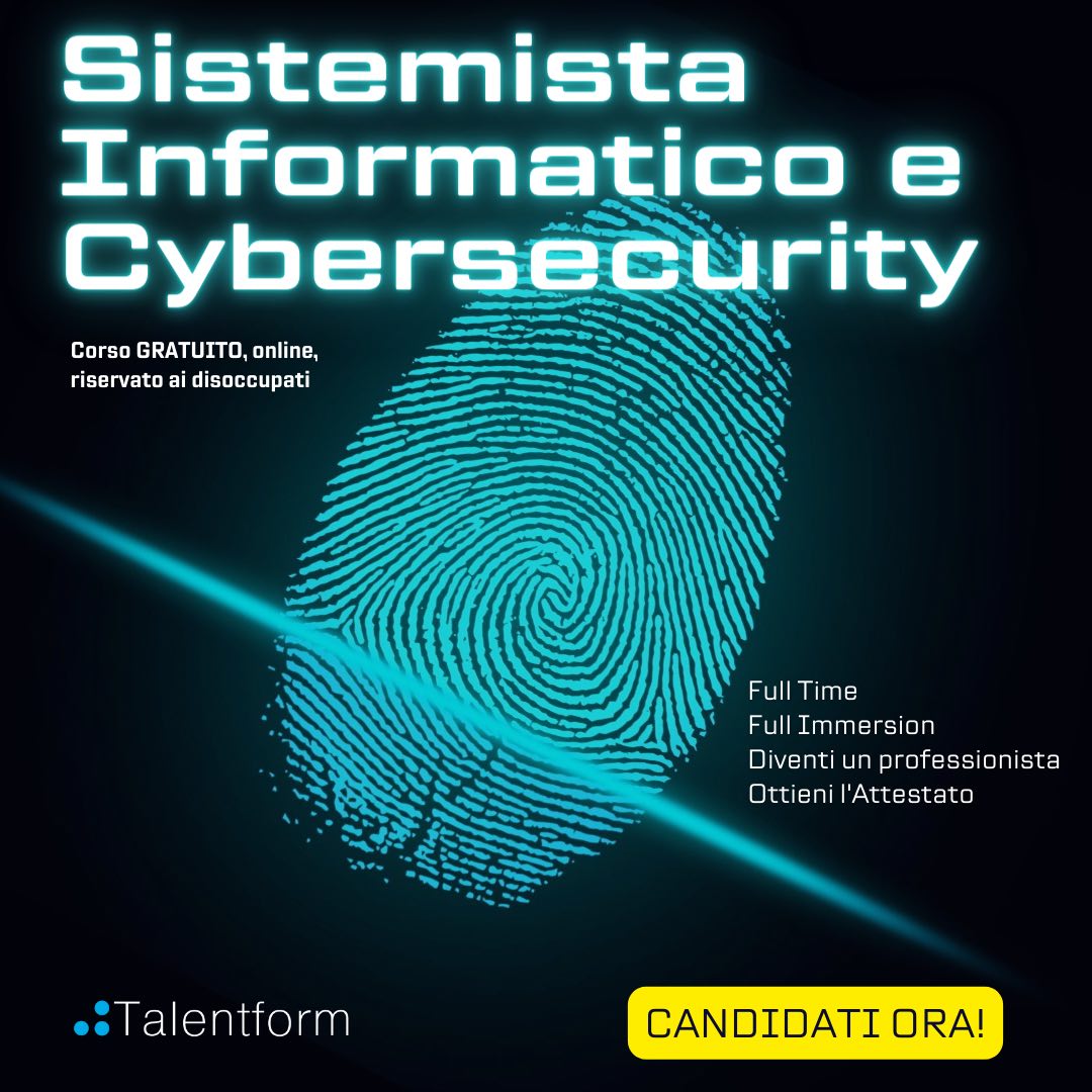 Sistemista Informatico e Cybersecurity1