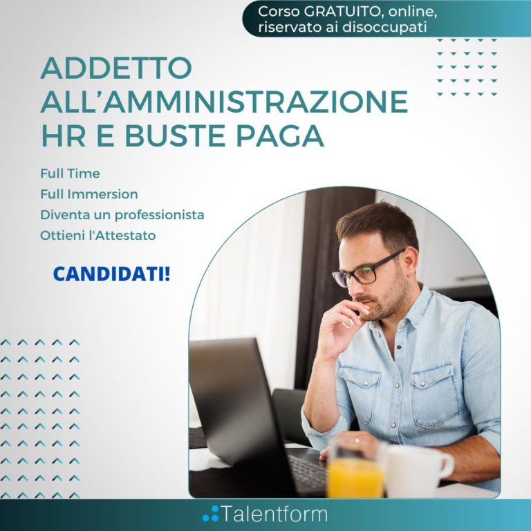 Addetto allamministrazione HR e buste paga1