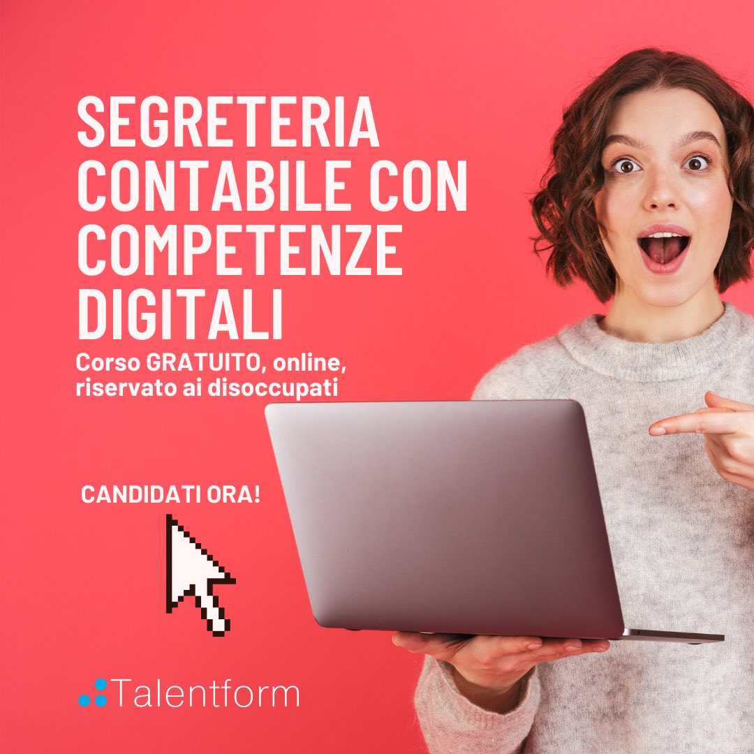 Addetto alla Segreteria contabile con competenze digitali