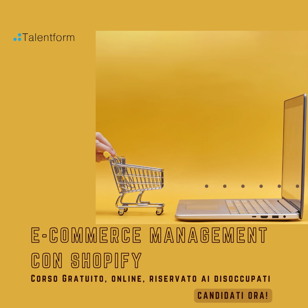 E commerce Management con Shopify 3