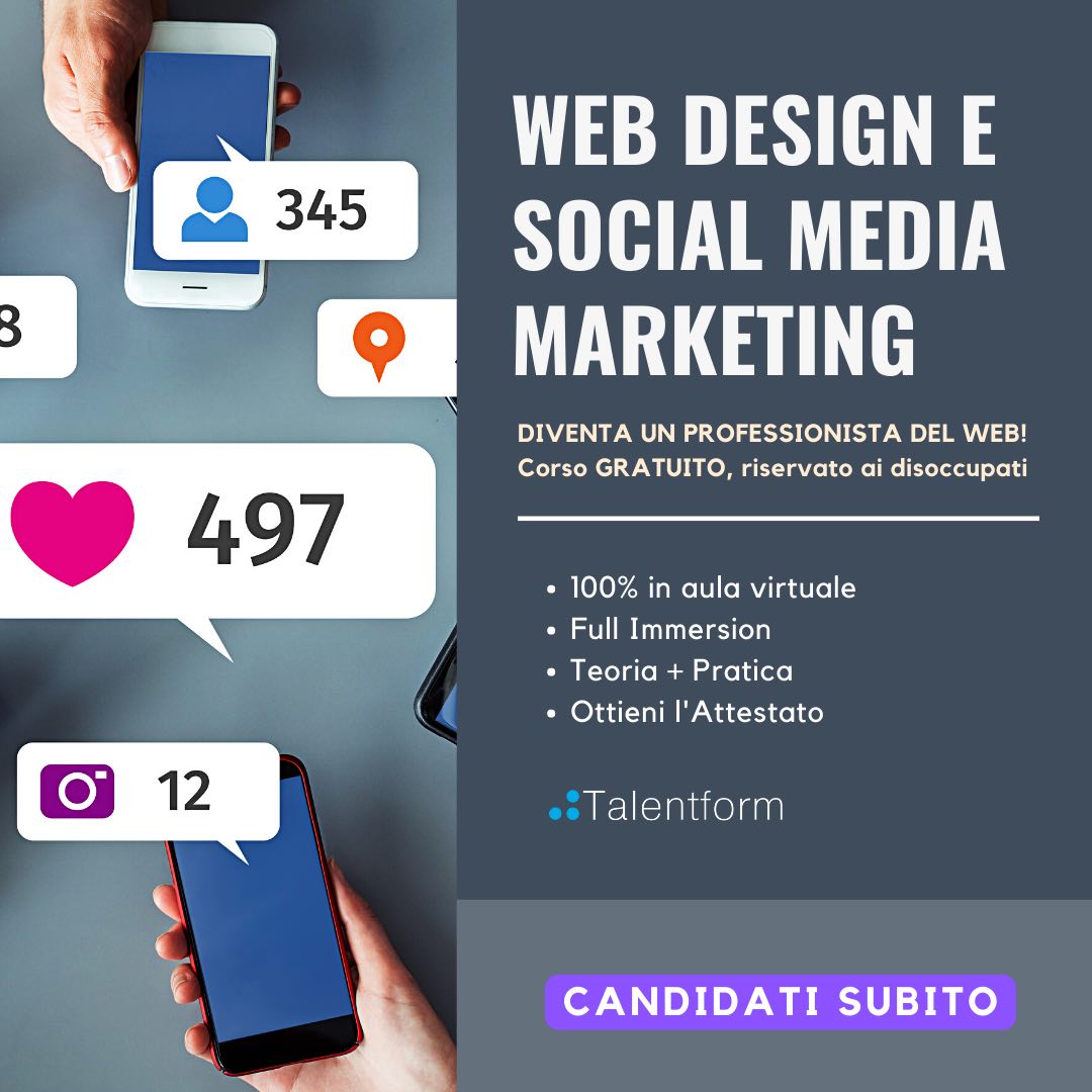 Web Design e Social Media Marketing 7