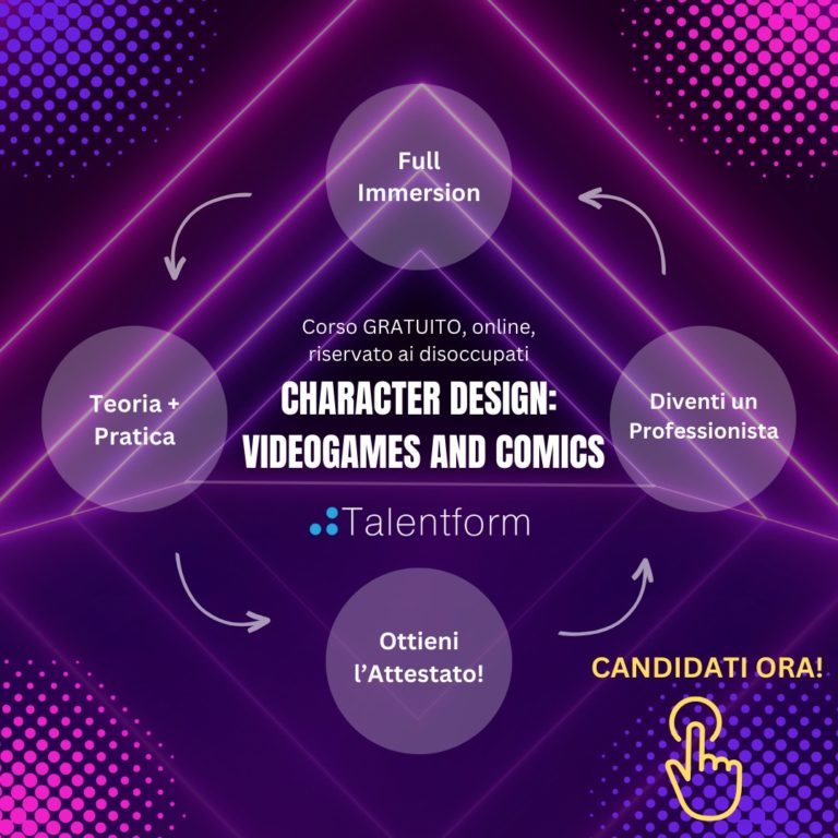 Character Design videogames and comics