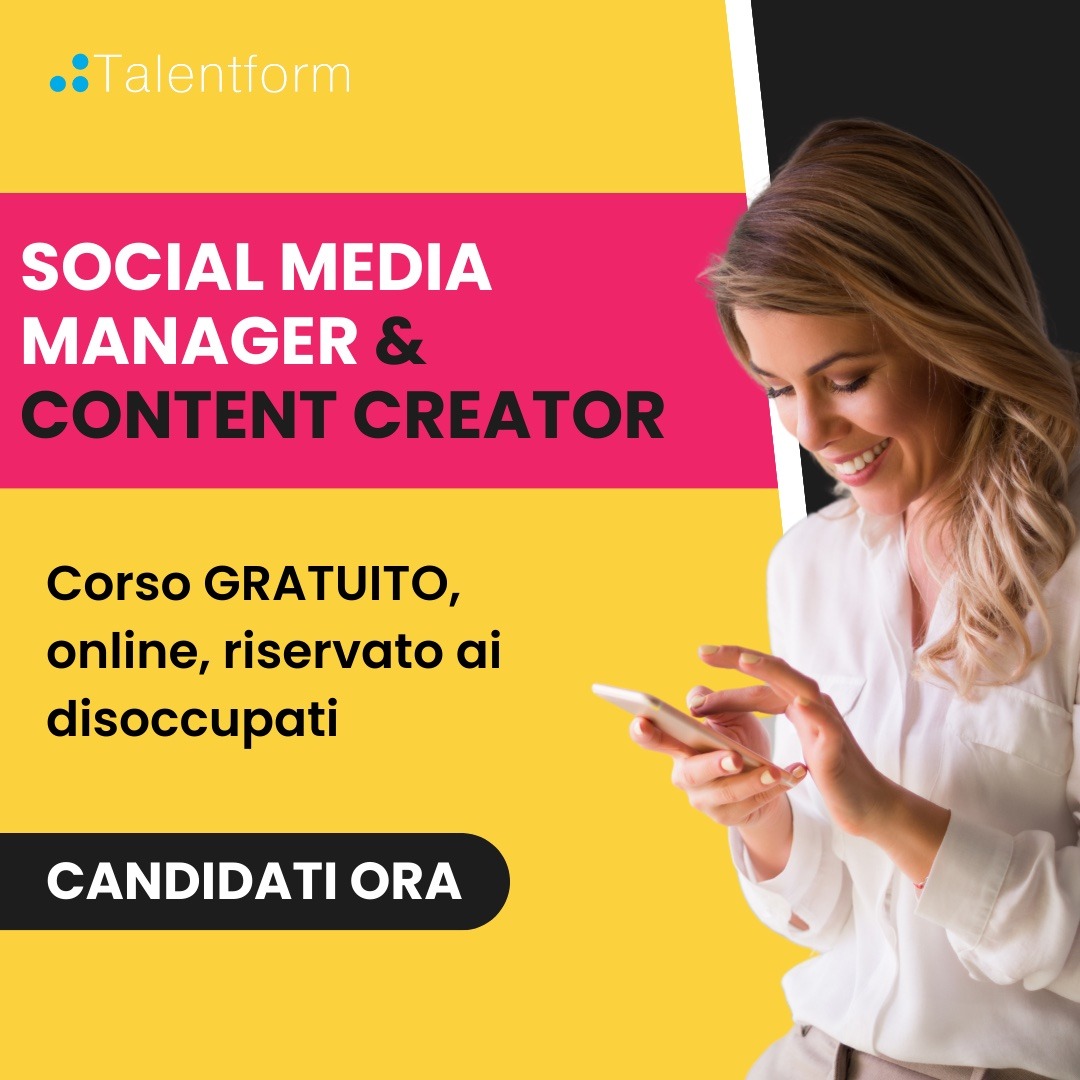 social media manager e content creator 2024 5