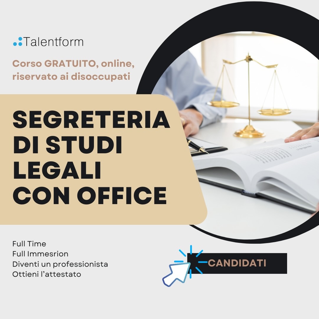 Segreteria di Studi Legali con Office 2