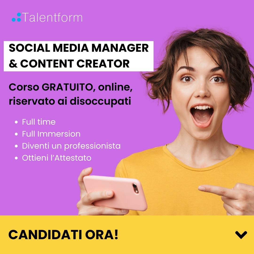 social media manager e content creator 2024 6