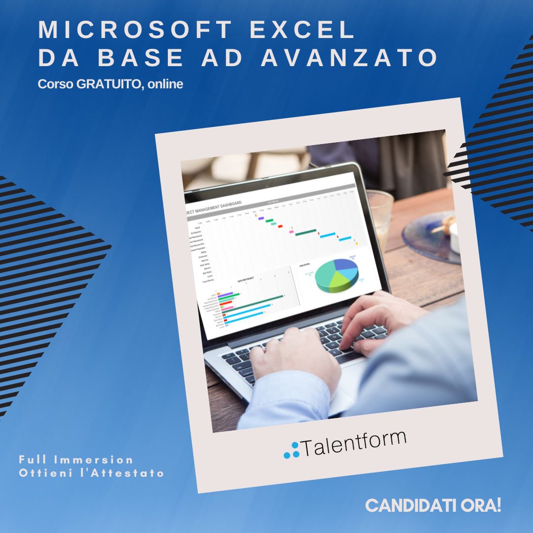 excel da base ad avanzato 2024