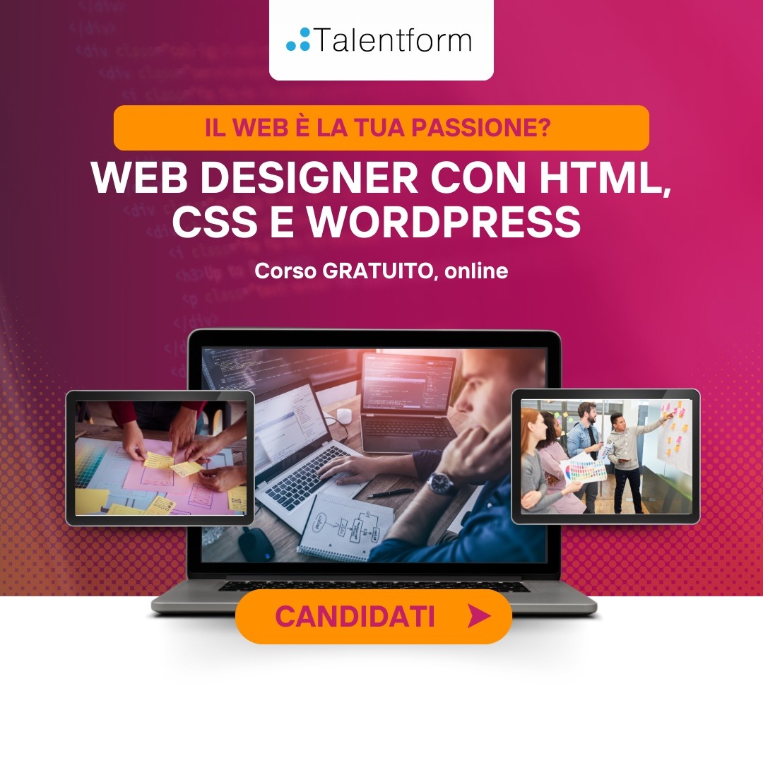 Web Designer con HTML CSS e WordPress 20204 6