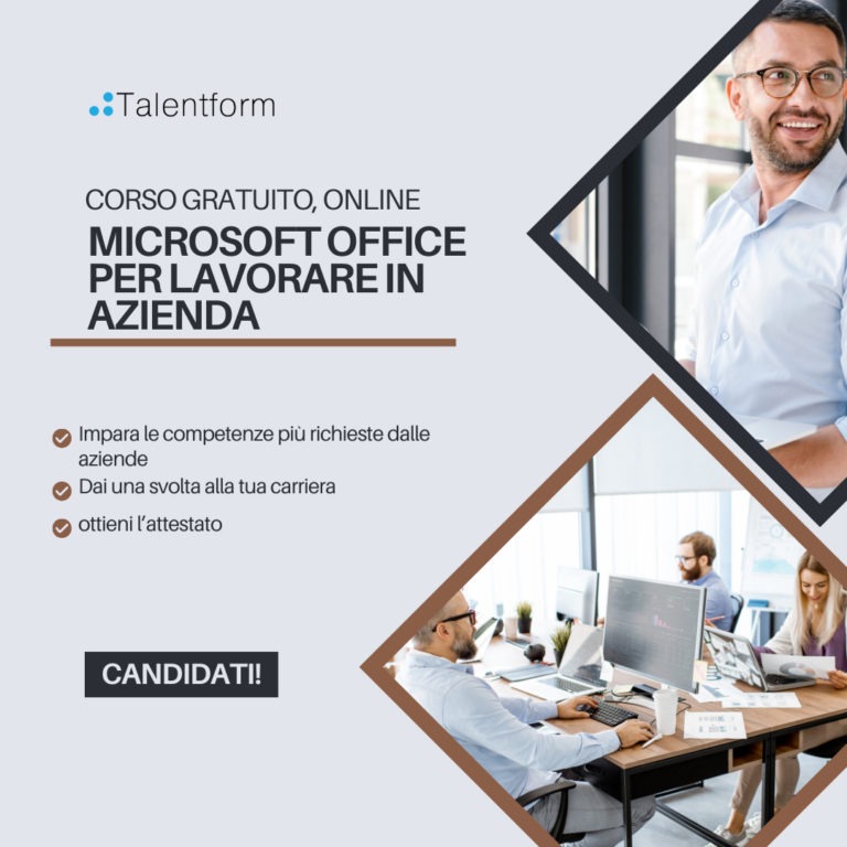 Microsoft Office per lavorare in azienda (corso GRATUITO a distanza, in aula virtuale), edizione del 12 maggio 2025, frequenza pomeridiana 12 microsoft office per lavorare in azienda 2025c 7
