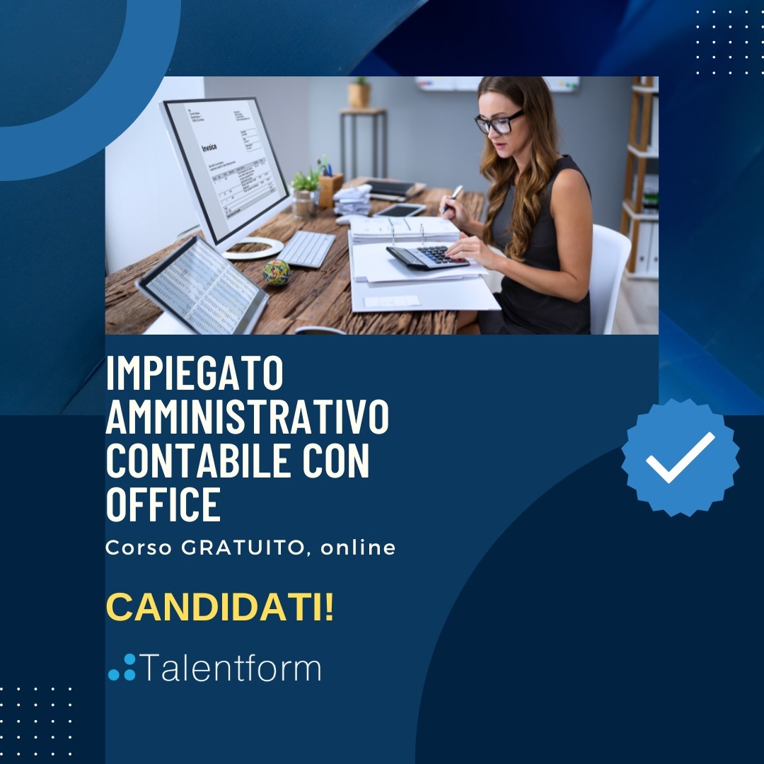 Impiegato Amministrativo Contabile con OFFICE b 3