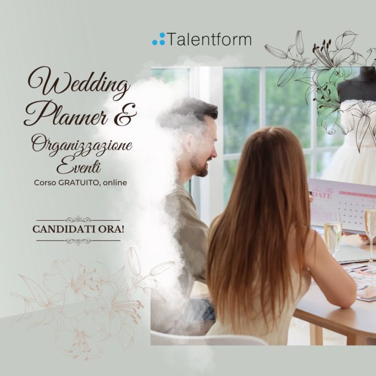 Wedding Planner e Organizzazione Eventi Post di Facebook Paesaggio 1080 x 1080 px