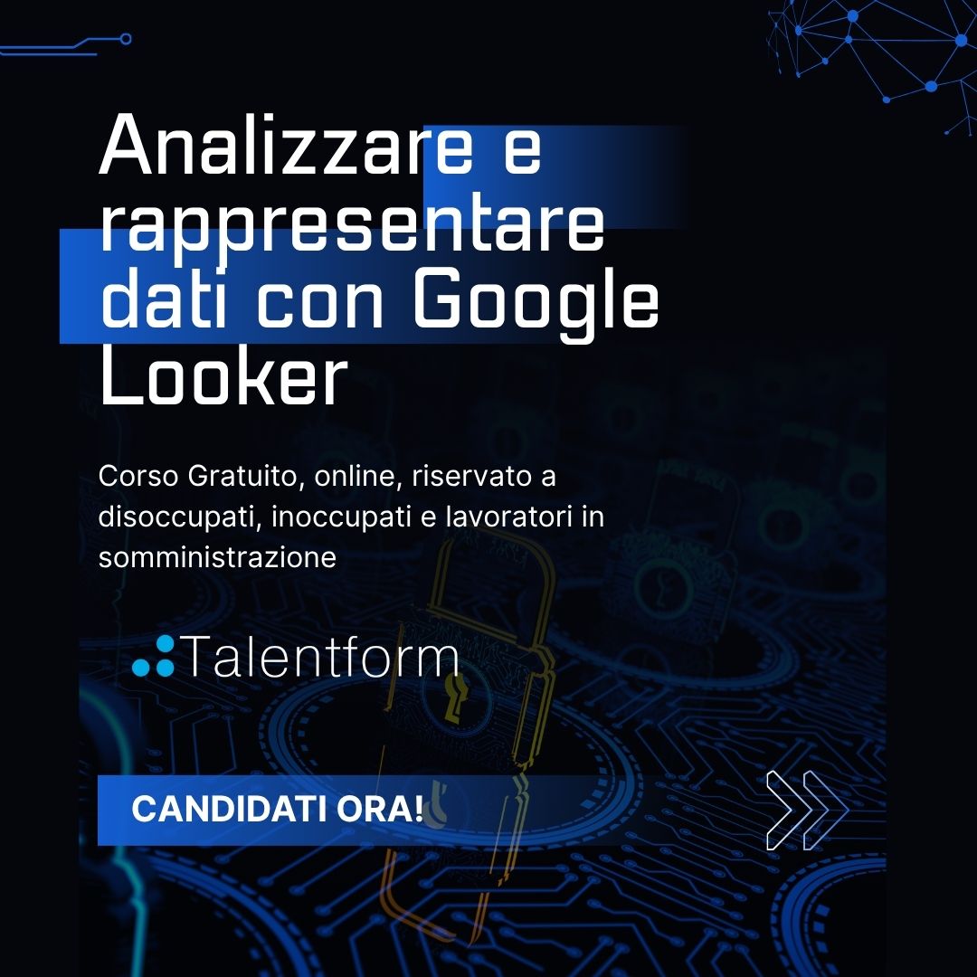 1 Analizzare e rappresentare dati con Google Looker