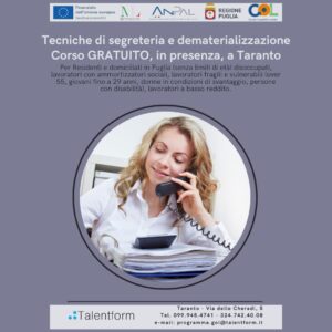 Tecniche di segreteria e dematerializzazione