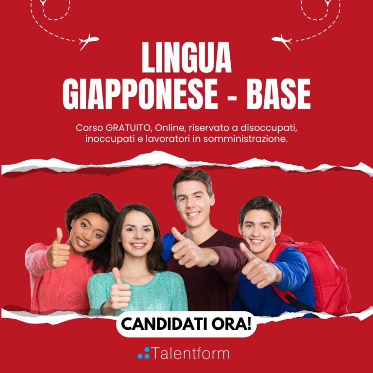 corso gratuito di lingua giapponese