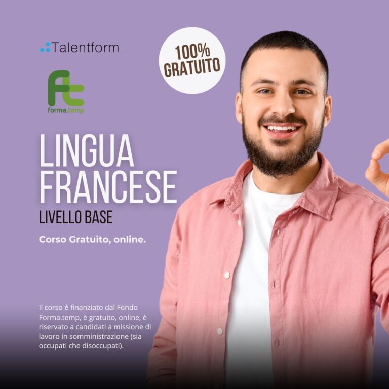 Lingua Francese (corso GRATUITO online), edizione del 19 giugno 2026, frequenza pomeridiana 1 5 Lingua Francese