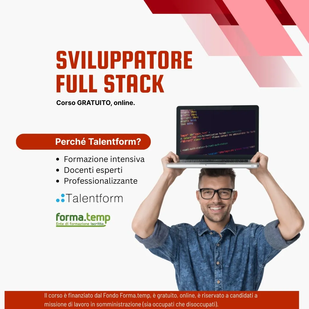 1080 Sviluppatore Full Stack