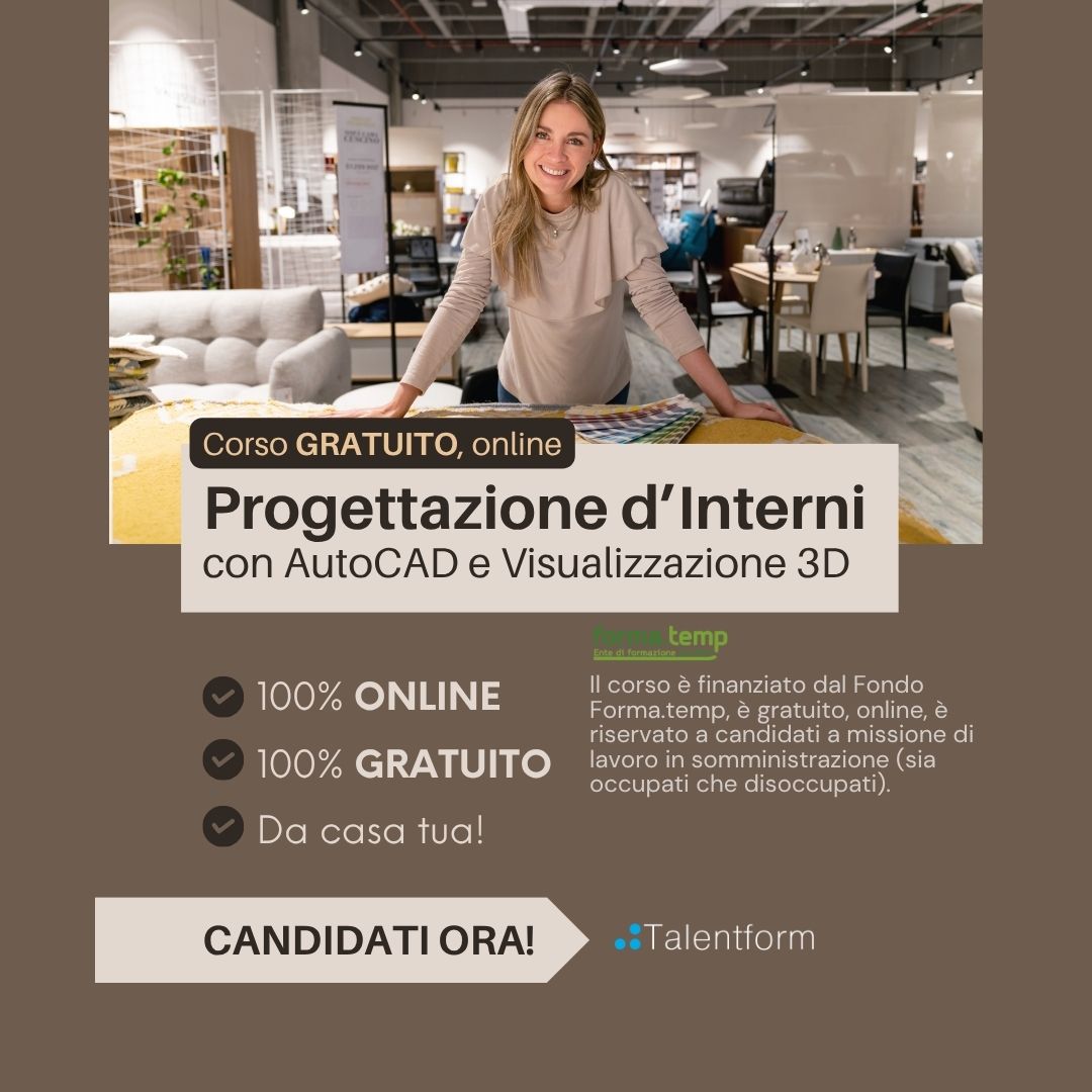 Corso Gratuito di Interior Design con AutoCAD e Homestyler 3