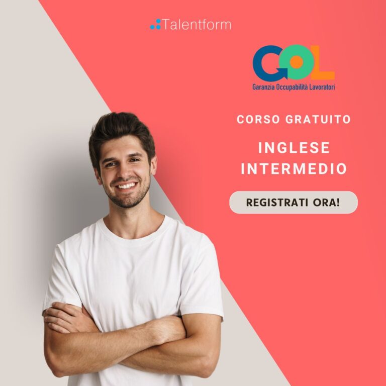 Inglese Intermedio, Corso Gratuito, Online, Programma GOL Lazio 4 Inglese Intermedio 1