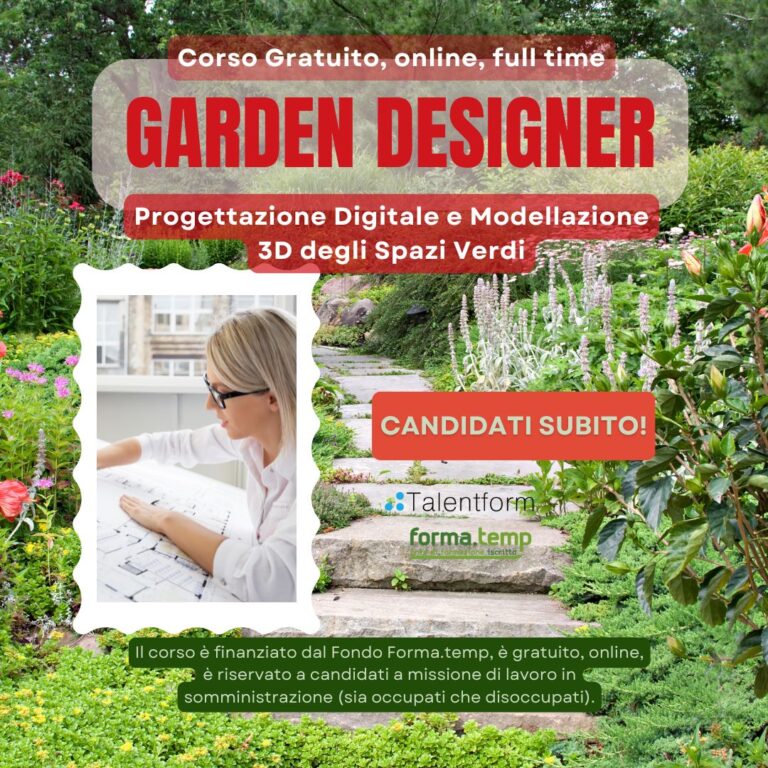 1080 Garden Designer Progettazione Digitale e Modellazione 3D degli Spazi Verdi 1080 x 1080 px 1