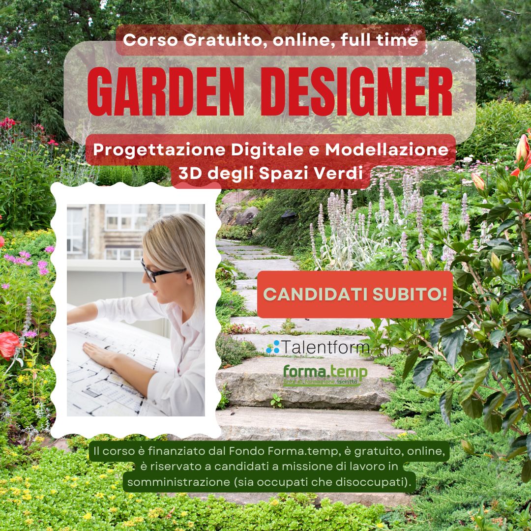 1080 Garden Designer Progettazione Digitale e Modellazione 3D degli Spazi Verdi 1080 x 1080