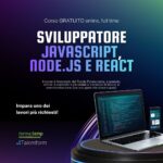 3 Sviluppatore JavaScript Node.js e React